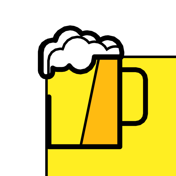 Смайлик Кружка пива