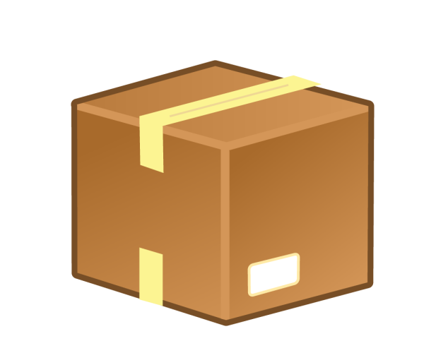 Коробка мультяшная