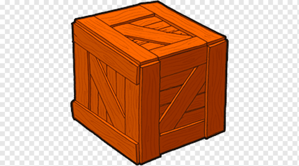 Деревянный ящик арт