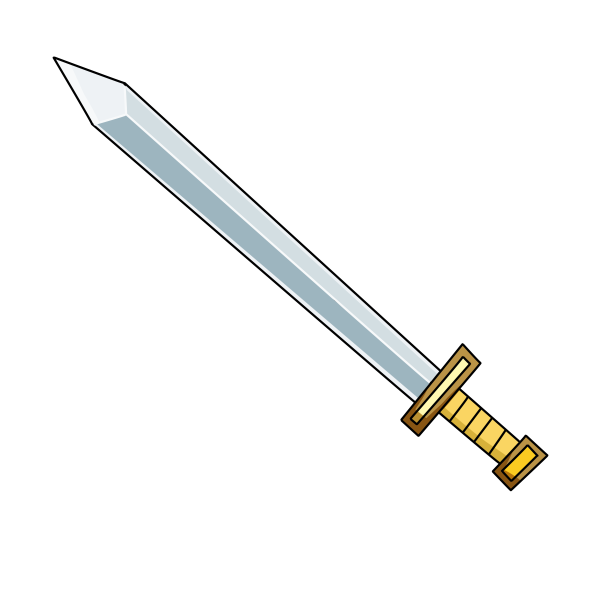 Меч для 2д игры