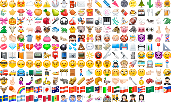 Набор смайликов ВК