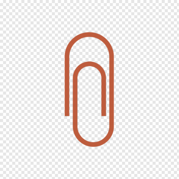 Скрепка Векторная