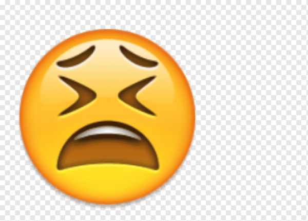 Грустный смайлик IOS