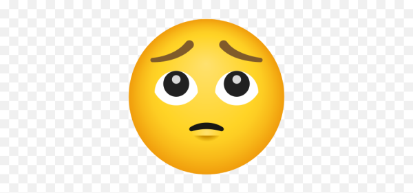 Pleading face PNG