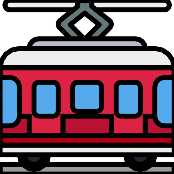 Эмодзи трамвай