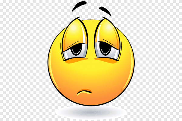 Смайлик грусть печаль