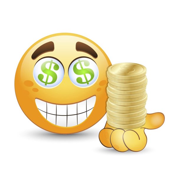 Денежный смайлик