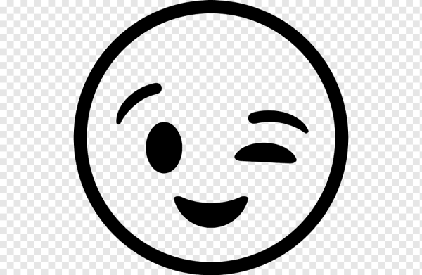 Смайлик подмигивание