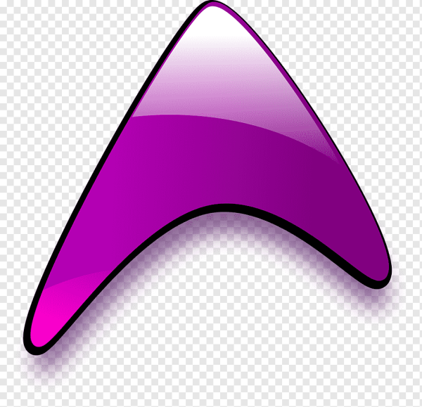 Фиолетовая стрелка