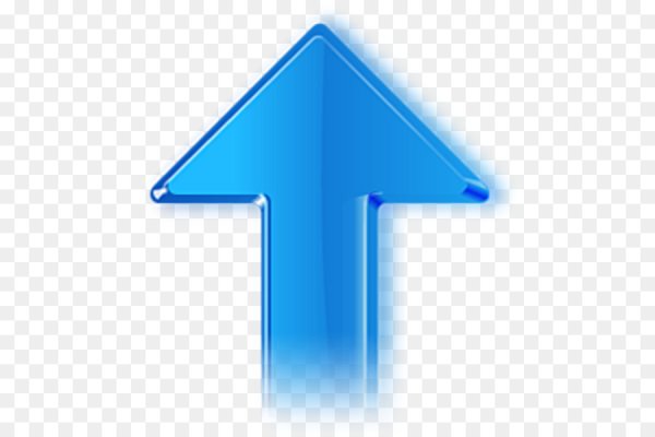 Синяя стрелка вверх