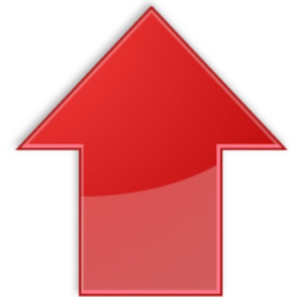 Красная стрелочка вверх