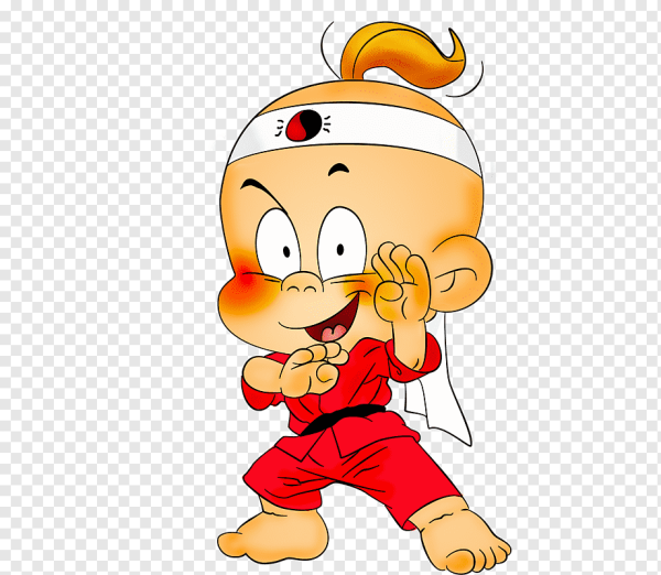 Каратист из мультика