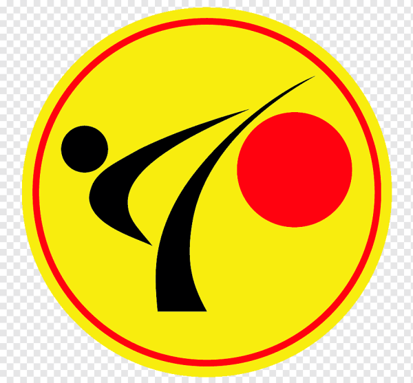 Спортивный логотип каратэ