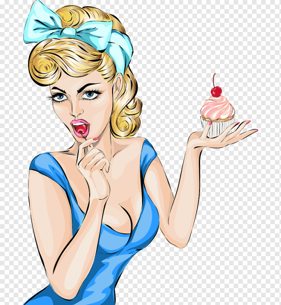 Кокетка мультяшная