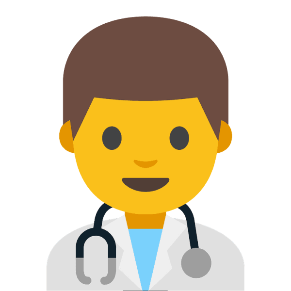 Доктор мужчина ЭМОДЖИ