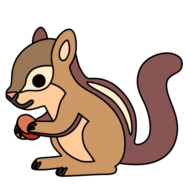 Бурундук ЭМОДЖИ