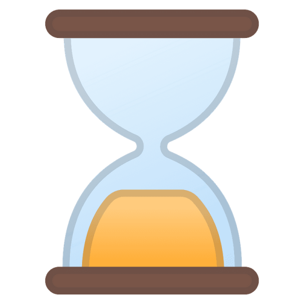 Песочные часы пиктограмма