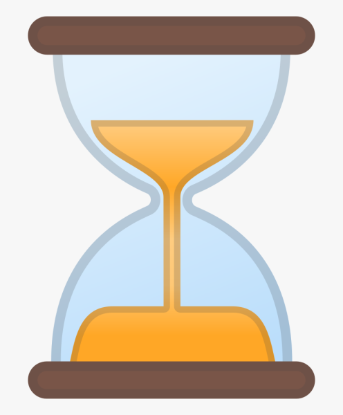 Смайлик песочные часы