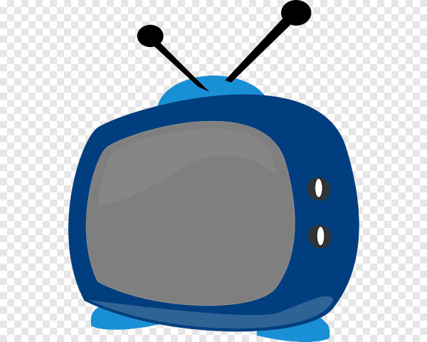 Синий телевизор