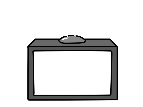 Телевизор анимация на прозрачном фоне