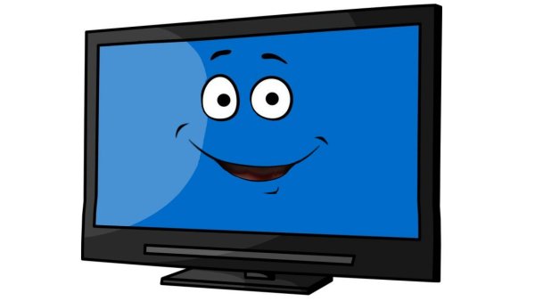 Телевизор мультяшный