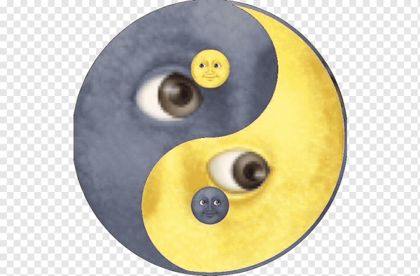 Луна смайлик