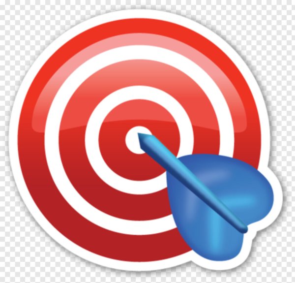 Цель на прозрачном фоне