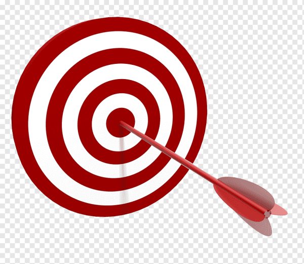 Цель на прозрачном фоне