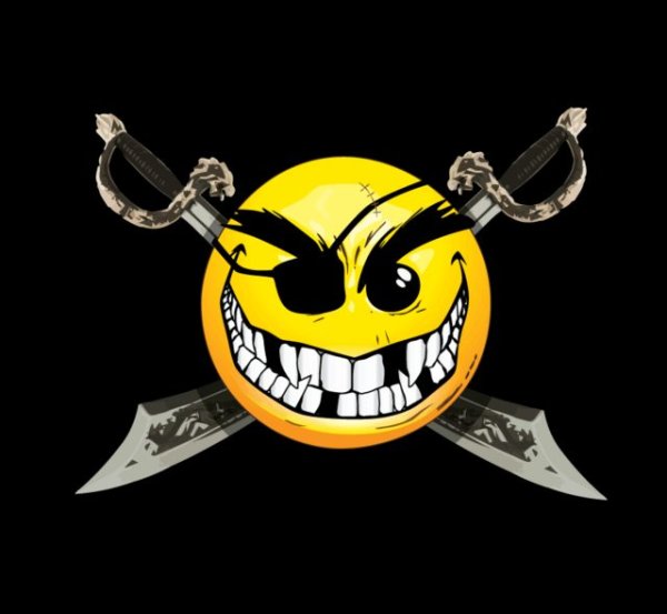 Одноглазый смайлик