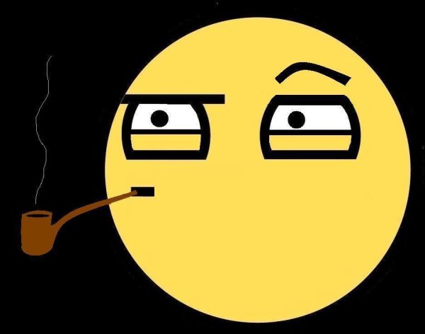 Подозревающий смайлик