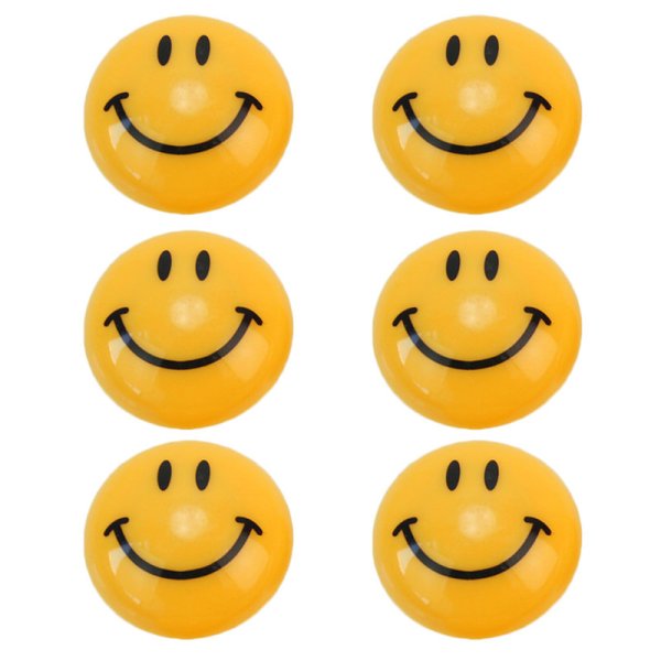 Смайлики много на листе