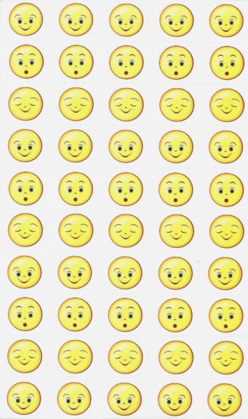 Набор для поощрения "смайлики"