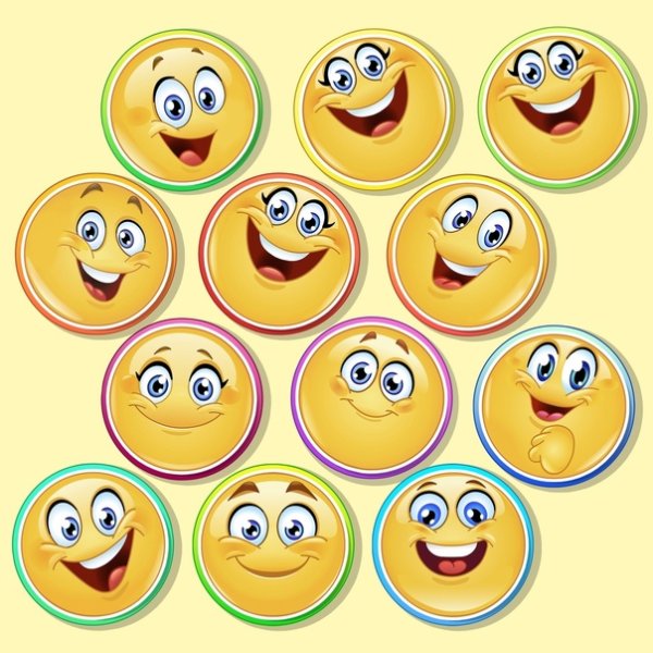 Жетоны смайлики