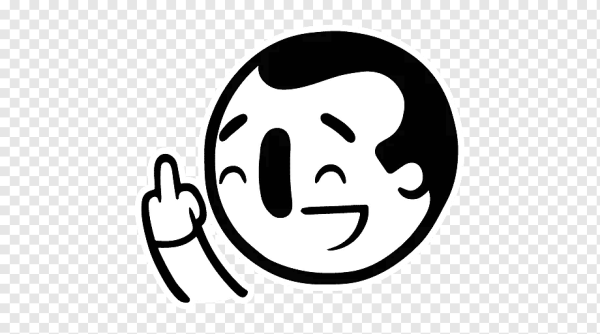 Smile PNG Black nose