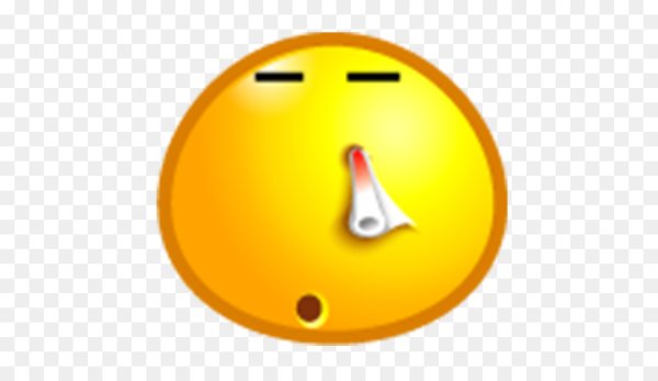 Картинка PNG на прозрачном фоне вытирающий нос Смайл