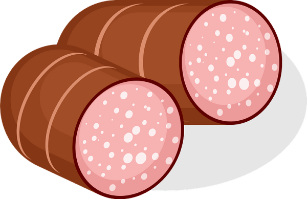 Колбаса мультяшная