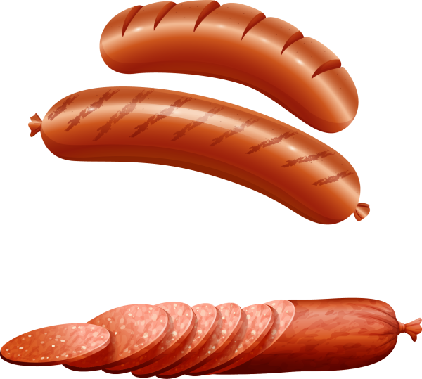 Сосиска рисунок