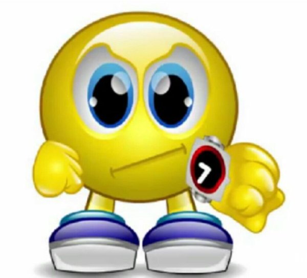 Смайлик ожидание