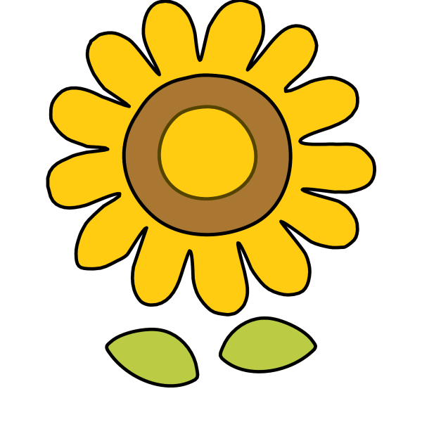 Подсолнух смайлик на айфоне