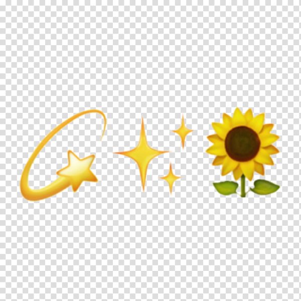 Эмодзи подсолнух