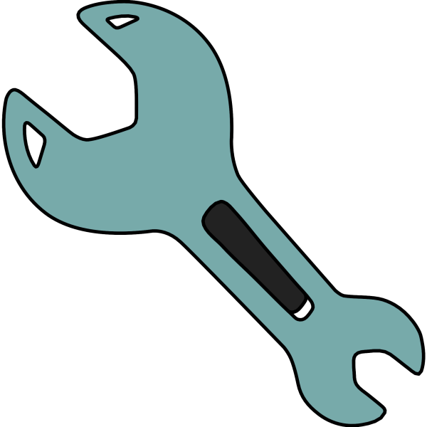 Смайлик с гаечным ключом