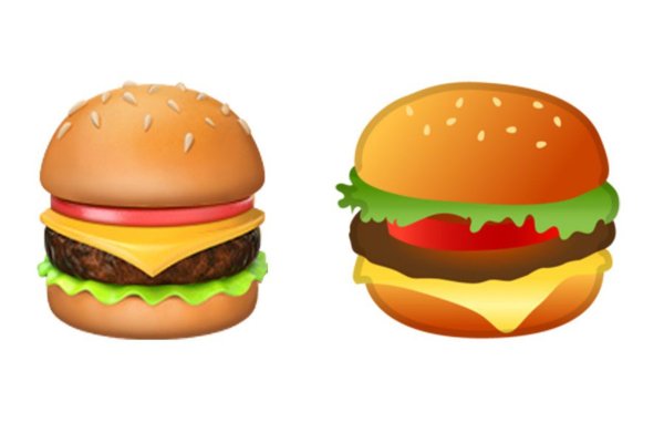 ЭМОДЖИ бургер айфон