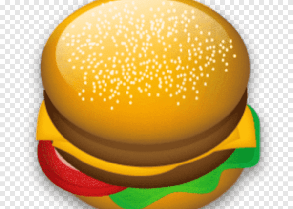 Смайлик бургера айфон