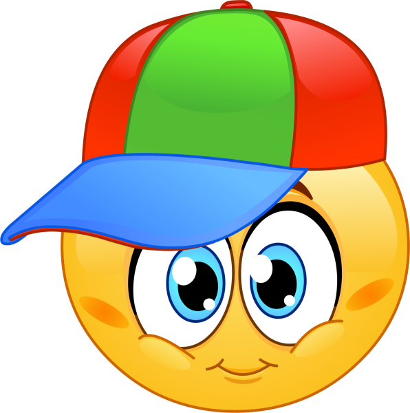 Синяя кепка вектор