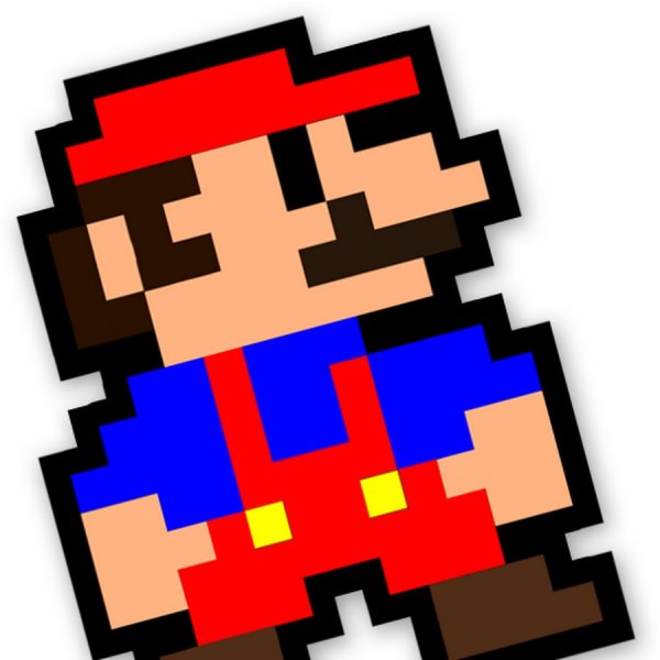 Смайлик из пикселей