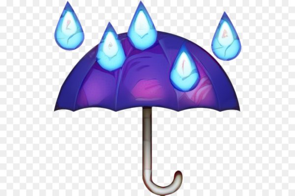 Эмодзи зонтик