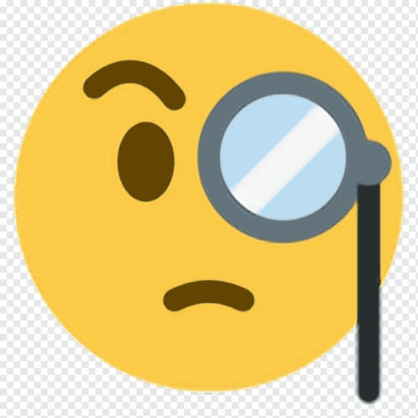 Смайл с лупой