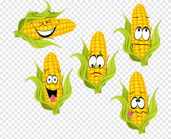 Мультяшные овощи и фрукты