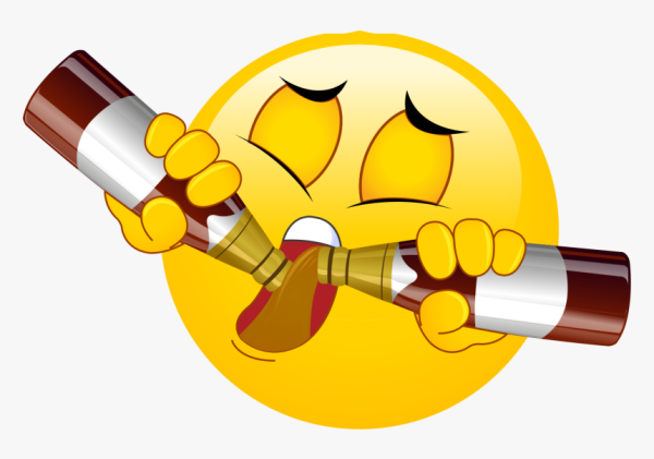 Пьяный смайлик