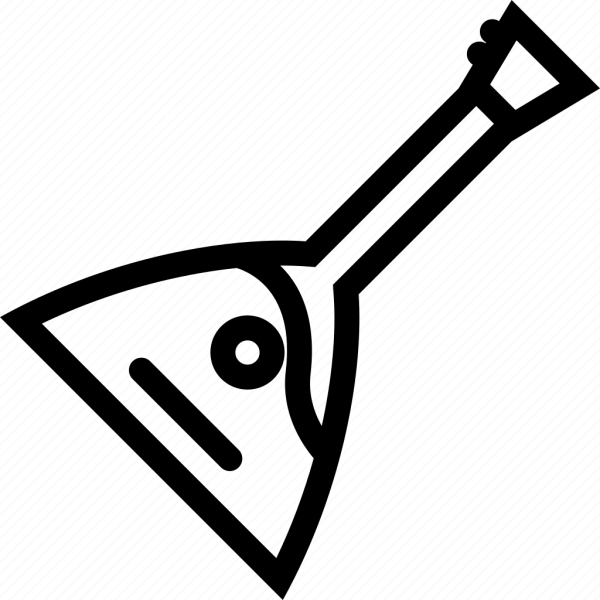 Балалайка вектор